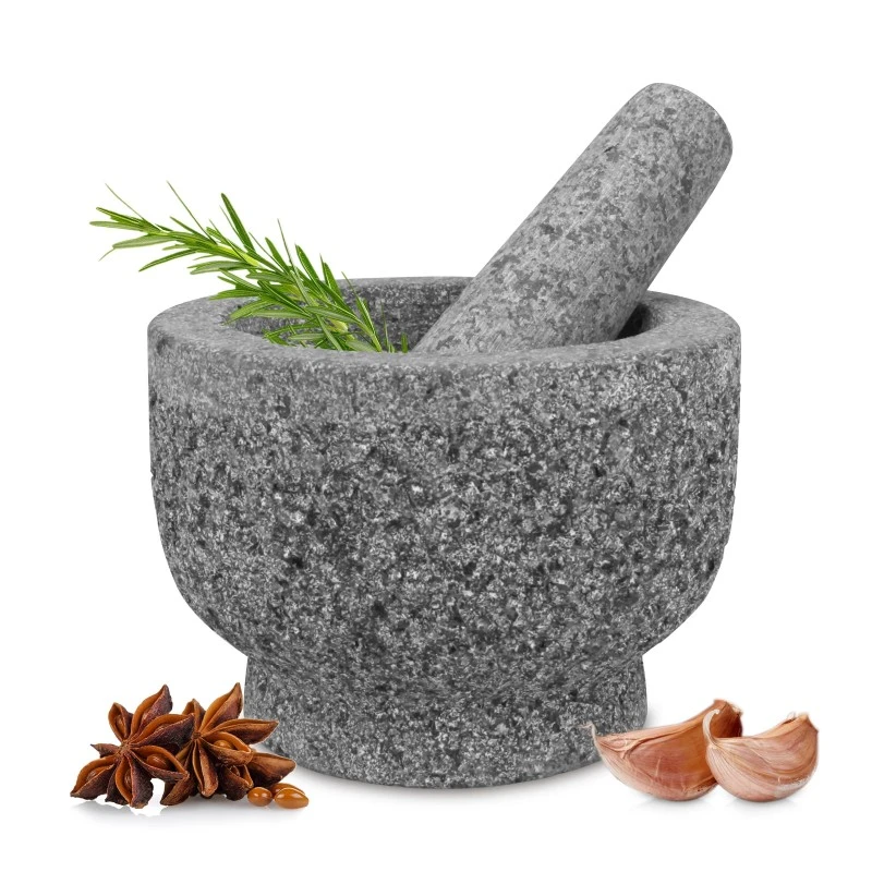 Mortier et pilon en granit