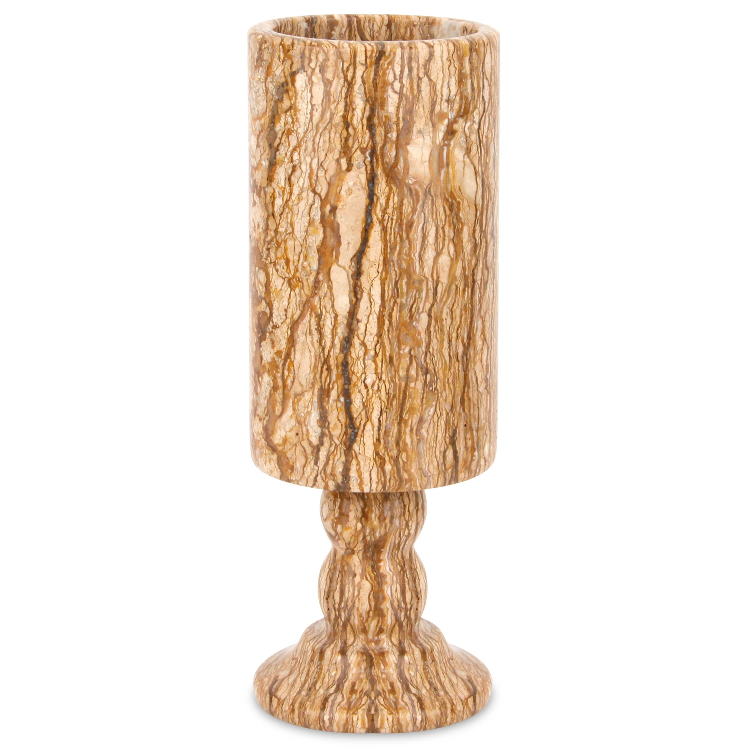 Vase &agrave; fleurs de luxe en marbre dor&eacute; fran&ccedil;ais
