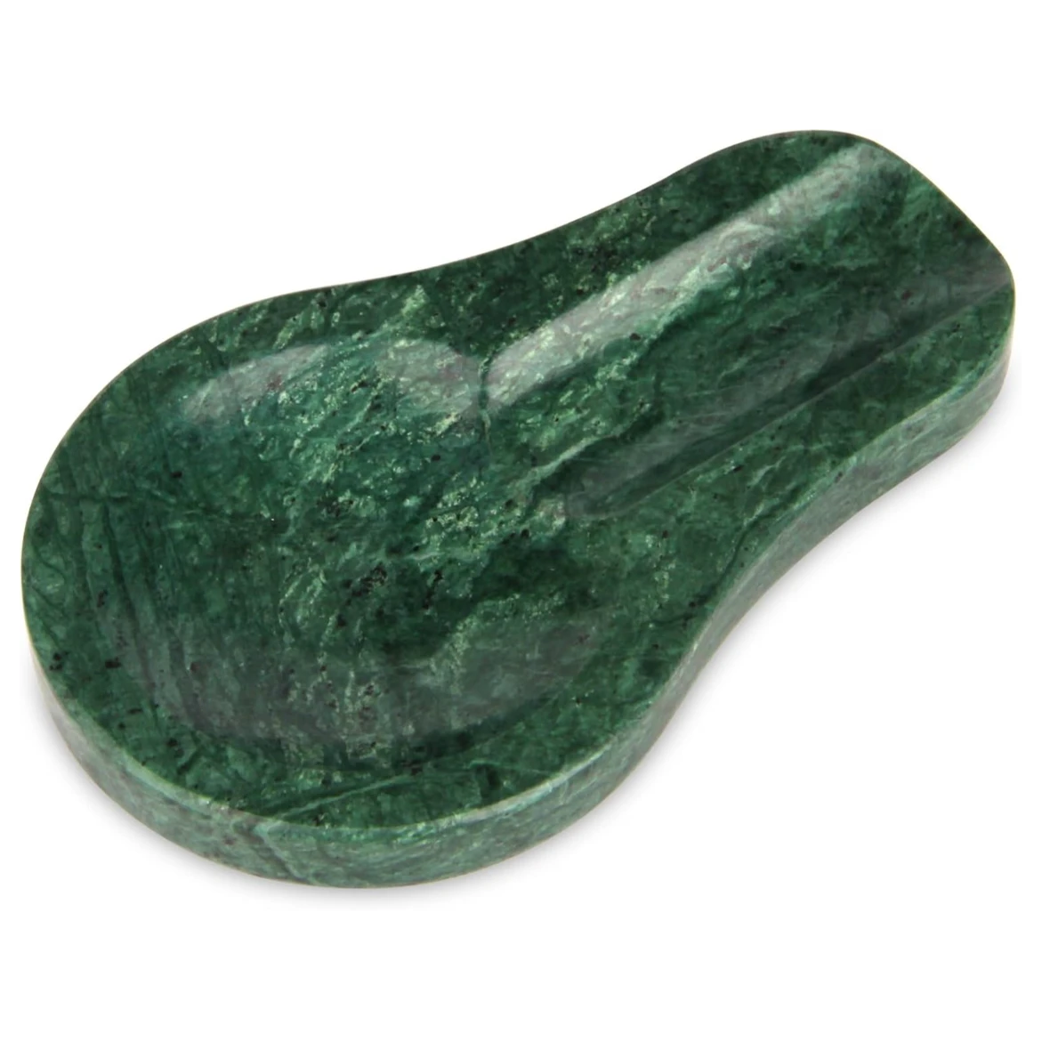 Repose-cuill&egrave;re en marbre vert