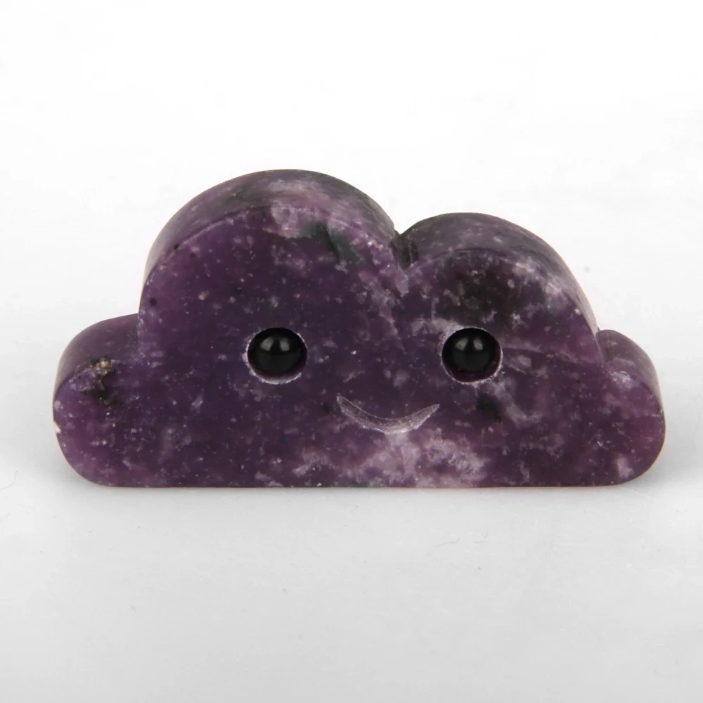 Vente en gros cristal naturel agate nuage ornements pierres brutes cr&eacute;ativit&eacute; animaux mignons cadeau